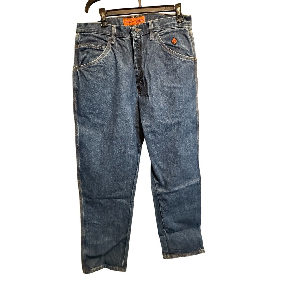 New Wrangler FR Riggs Workwear Jeans 35x32 Carpenter Flame Resistant FR3W020